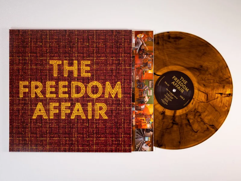 THE FREEDOM AFFAIR - The Freedom Affair - Indies Orange w/ Black Swirl Vinyl
