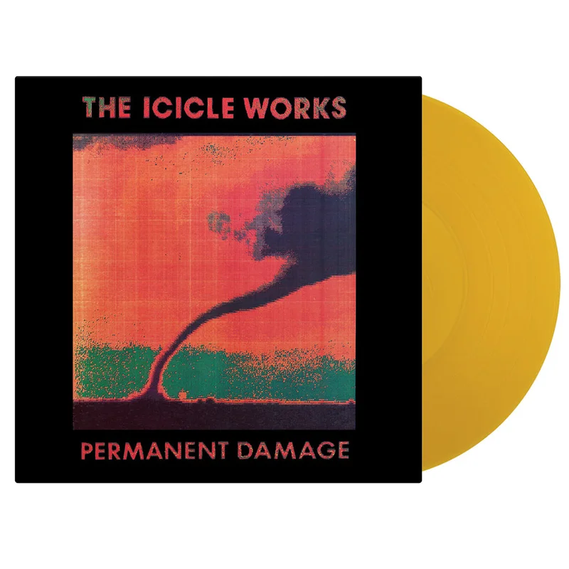 THE ICICLE WORKS - Permanent Damage (Reissue) - LP - 180g Translucent Yellow Vinyl