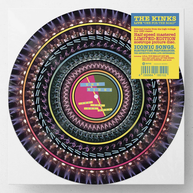 THE KINKS - One For The Road - 1LP - Limited Edition Zoetrope Picture Disc [Record Store Day 2026]