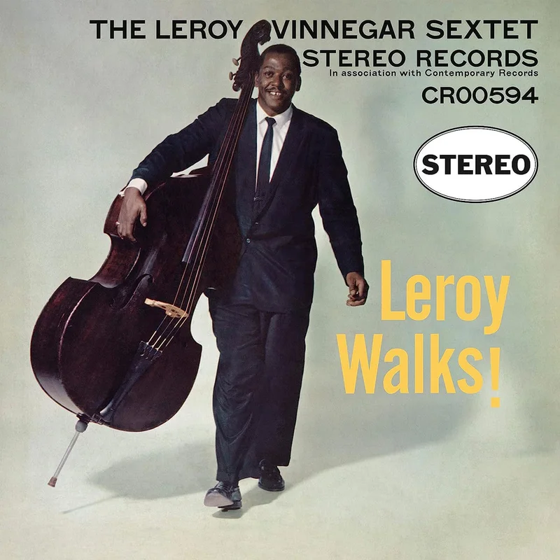 The Leroy Vinnegar Sextet - Leroy Walks! - Contemporary LP