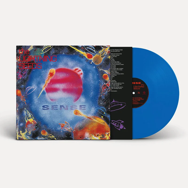 THE LIGHTNING SEEDS - Sense (Reissue) - LP - Blue Vinyl