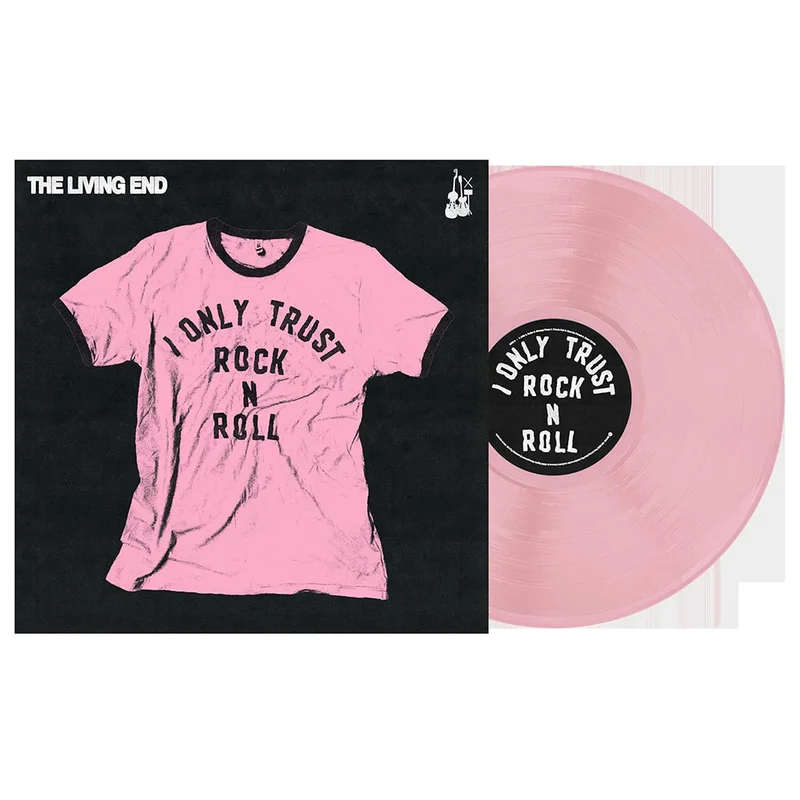 THE LIVING END - I Only Trust Rock n Roll - LP - 'Baby Pink' Colour Vinyl