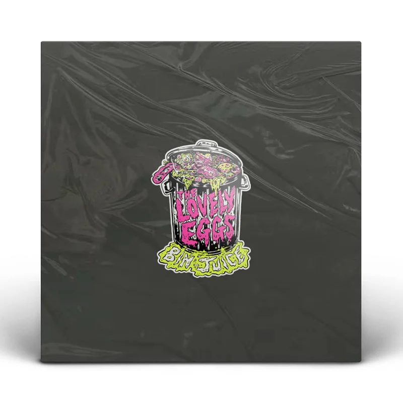 THE LOVELY EGGS - Bin Juice - LP - Neon Toxic Slime Green Vinyl