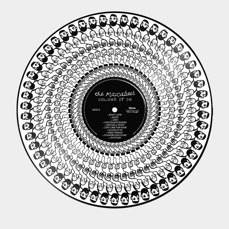 THE MACCABEES - Colour It In (Reissue) - LP - Zoetrope Picture Disc Vinyl