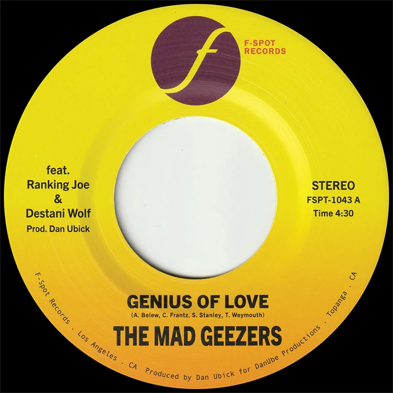 THE MAD GEEZERS - Genius Of Love / Genius Of Dub - 7'' - Vinyl [JAN 23]