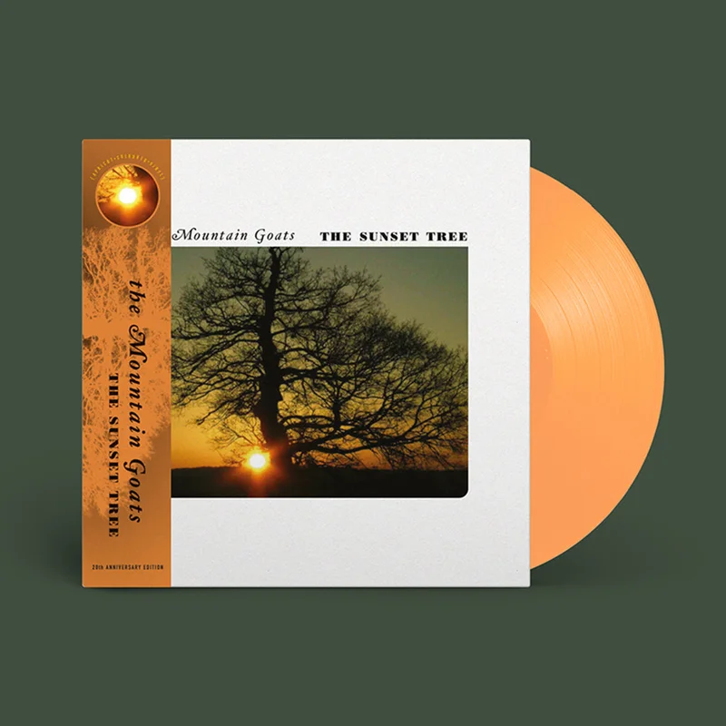 THE MOUNTAIN GOATS - The Sunset Tree (20th Anniversary Remaster) - LP - 'Apricot' Colour Vinyl