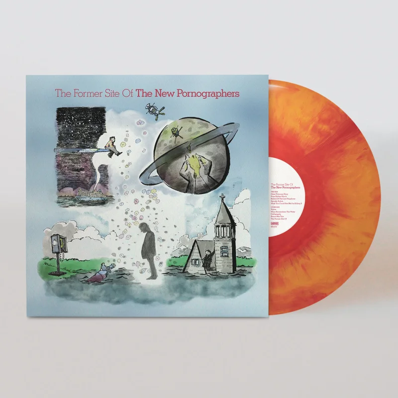 THE NEW PORNOGRAPHERS - The Former Site Of - LP - Red & Orange Swirl Colour Vinyl [MAR 27]