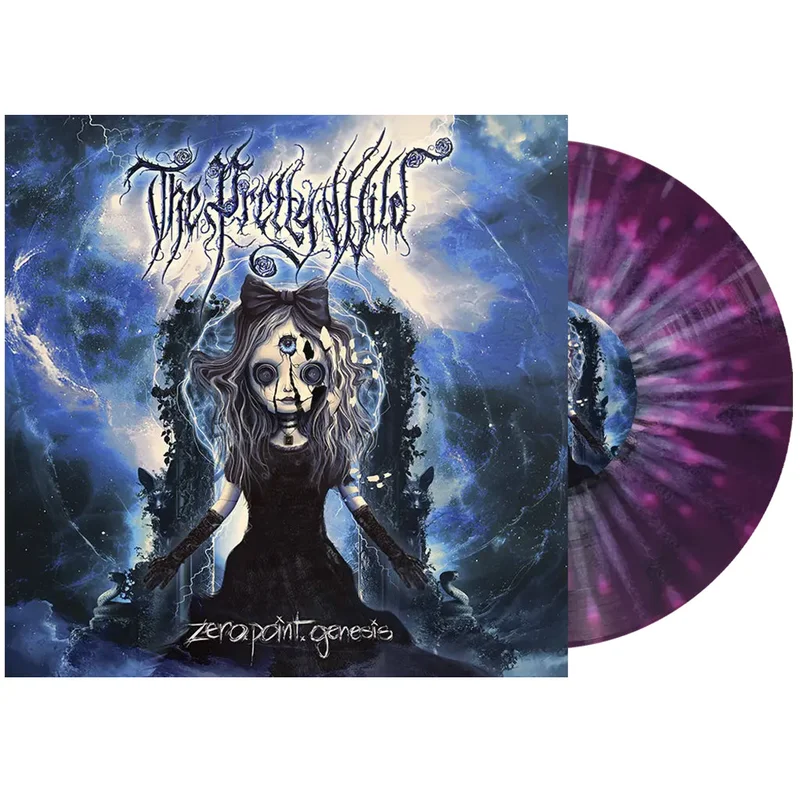 THE PRETTY WILD - zero.point.genesis - LP - Black in Purple Colour-in-Colour w/ White Splatter Vinyl