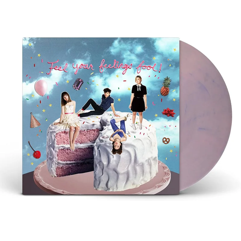 THE REGRETTES - Feel Your Feelings Fool! (Reissue) - LP - Marbled Blue & Pink Vinyl
