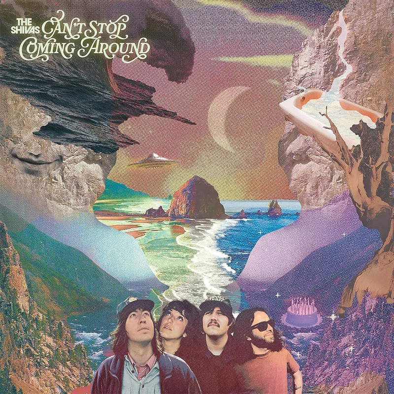 THE SHIVAS - Can't Stop Coming Around - LP - Sea Glass Colour Vinyl
