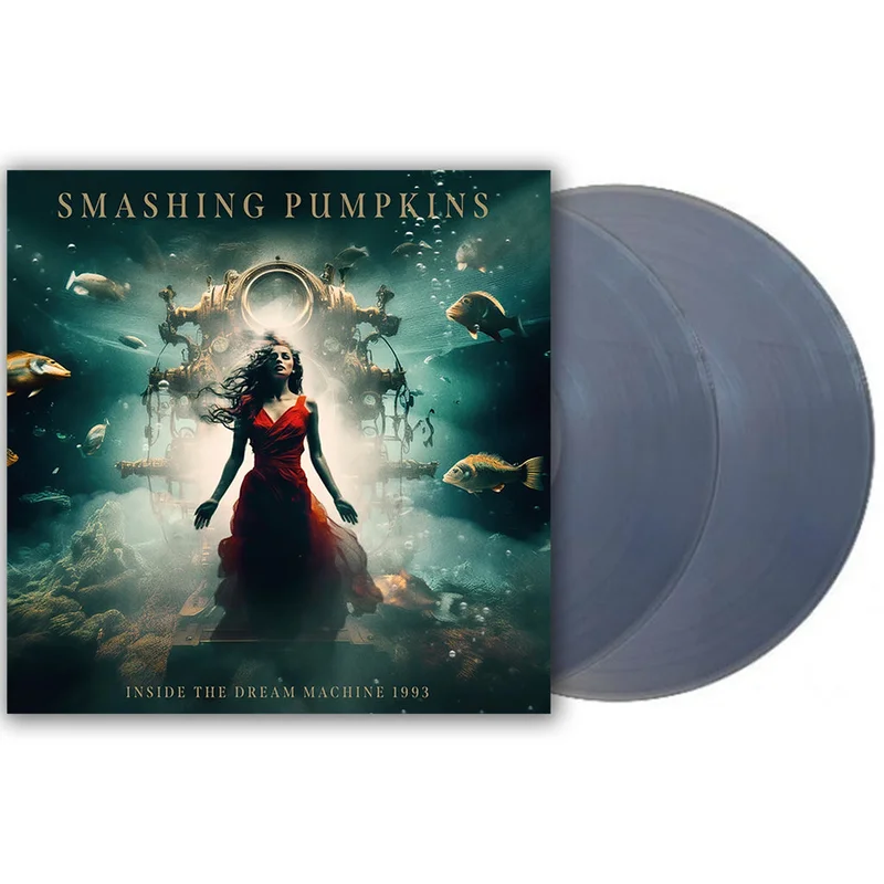 THE SMASHING PUMPKINS - Inside The Dream Machine 1993 (Radio Broadcast Recording) - 2LP - Clear Vinyl