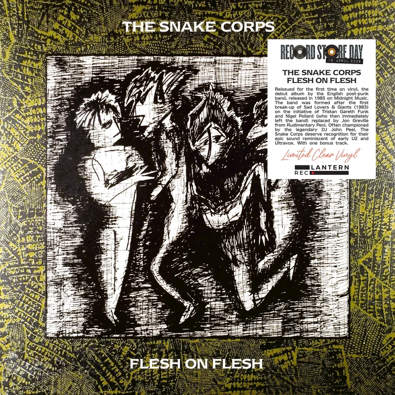 THE SNAKE CORPS - Flesh On Flesh - 1LP - Clear Vinyl [Record Store Day 2026]