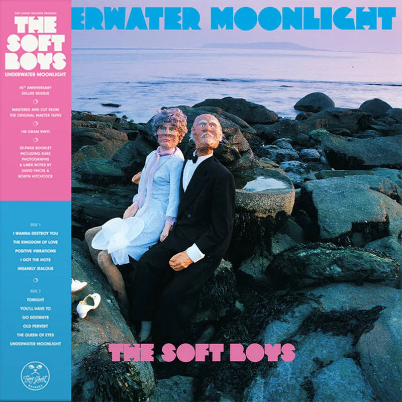 THE SOFT BOYS - Underwater Moonlight (45th Anniversary Remaster) - LP - Deluxe Black Vinyl