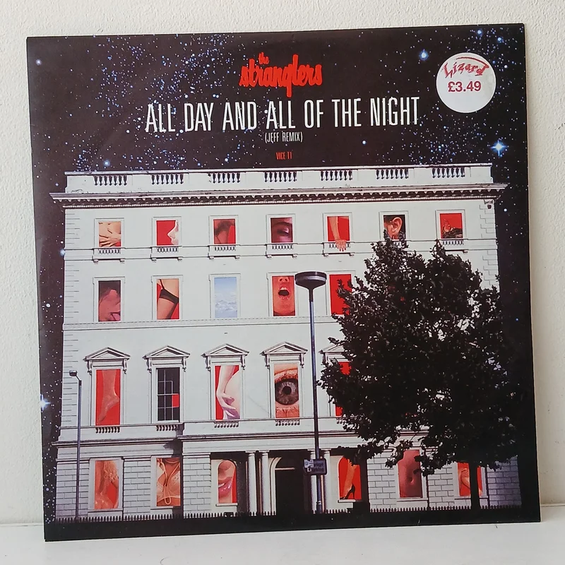 The Stranglers  All Day And All Of The Night (Jeff Remix) (Used 12")