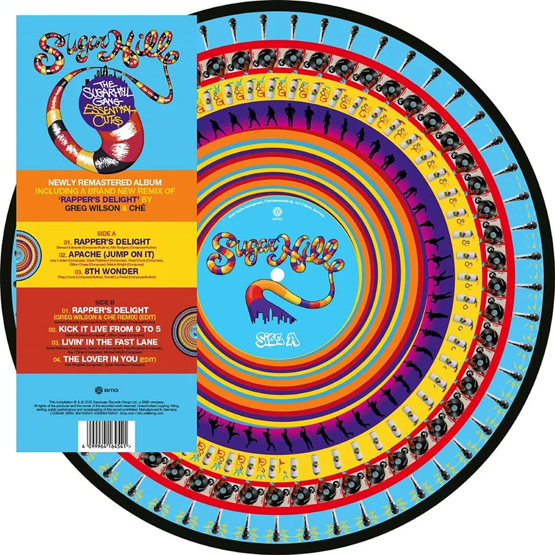 THE SUGARHILL GANG - Essential Cuts - 12'' EP - Zoetrope Picture Disc Vinyl