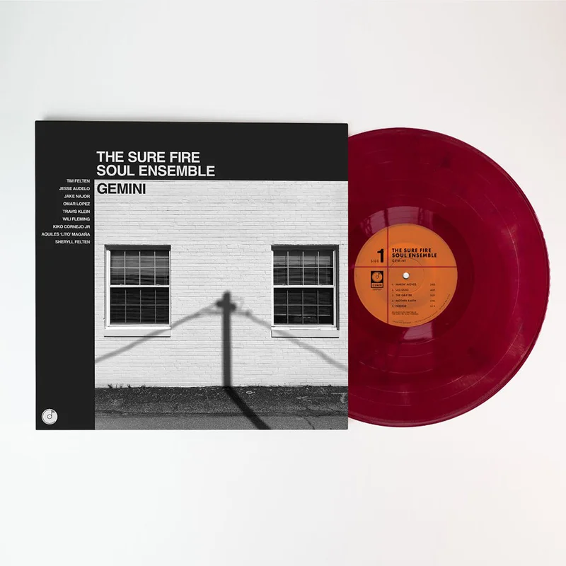 THE SURE FIRE SOUL ENSEMBLE - Gemini - LP - Maroon Vinyl