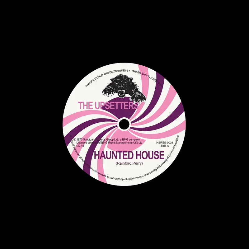 THE UPSETTERS - Haunted House  c/w  Double Wheel (Reissue) - 7'' - Vinyl