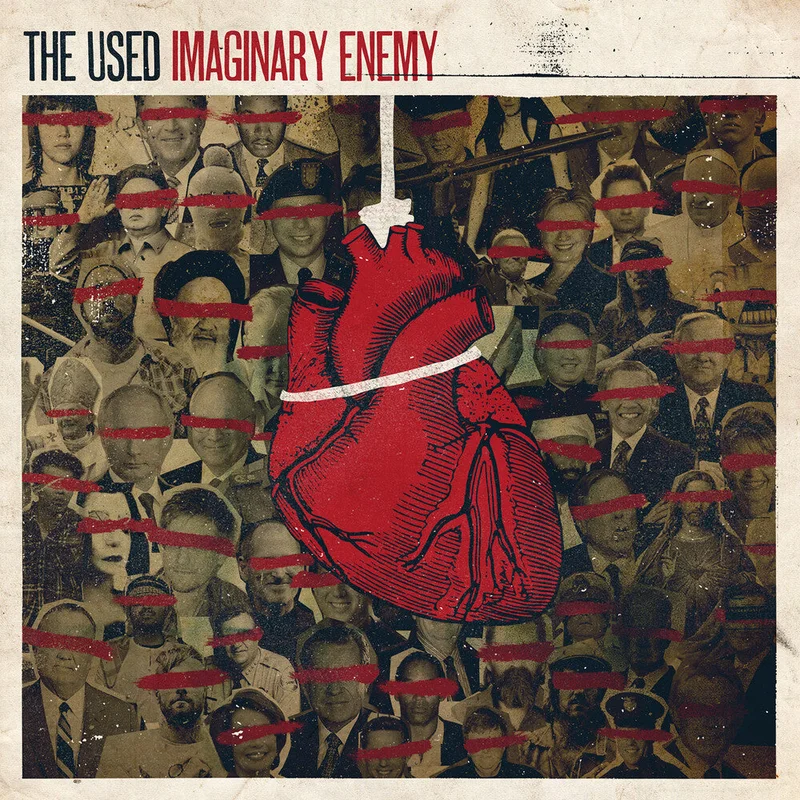 The Used - Imaginary Enemy [Indie Exclusive] Orange Black & White (Blk)