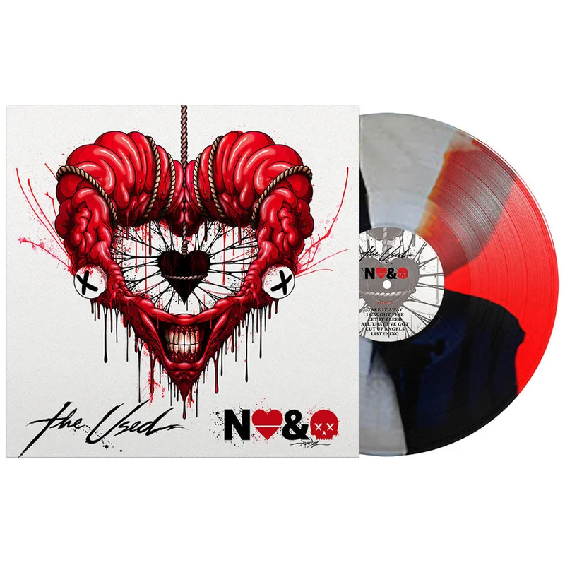 THE USED - In Love And Death (Reissue) - LP - Red / Black / Clear Twist Colour Vinyl