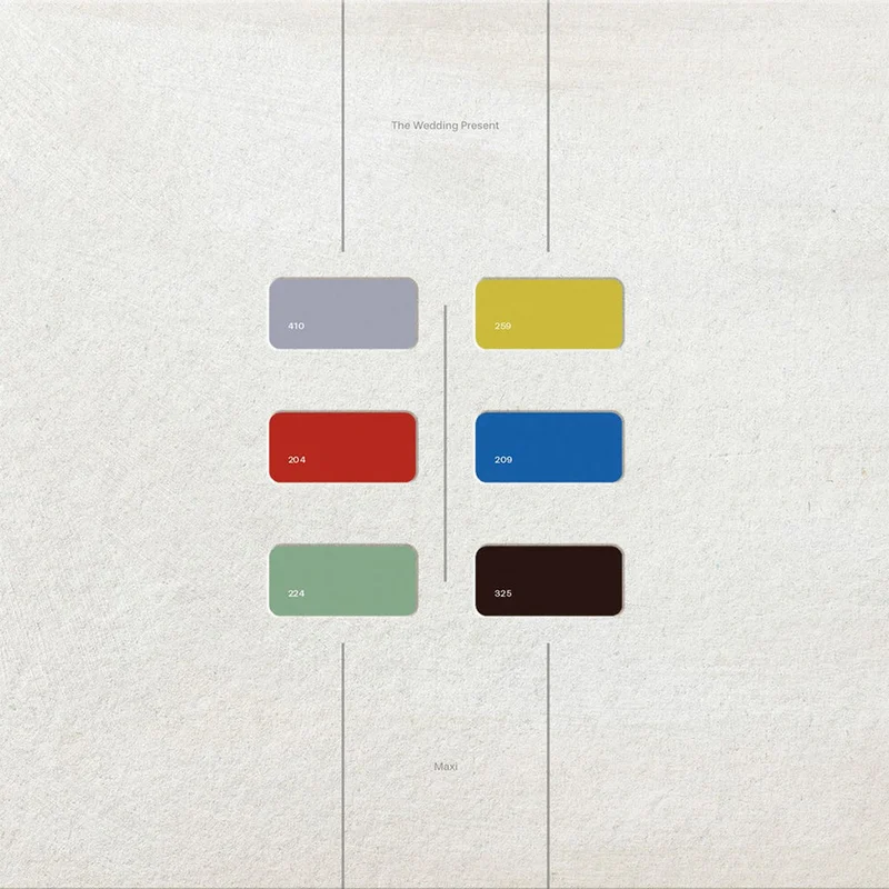 THE WEDDING PRESENT - MAXI (Repress) - 10'' EP - Blue Vinyl [MAR 20]