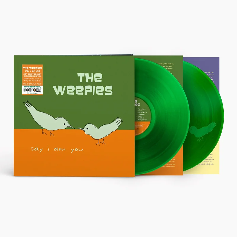 THE WEEPIES - Say I Am You (20th Anniversary Expanded Edition) - 2LP - Olive Green Vinyl w/ exclusive etching on Side D [Record Store Day 2026]