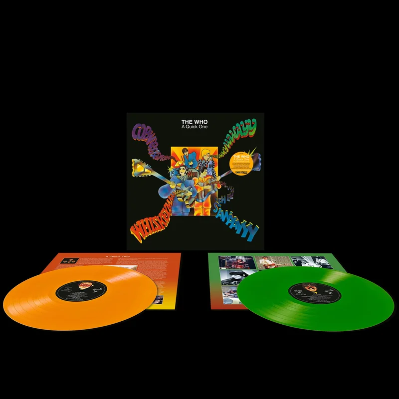 THE WHO - A Quick One - 2LP - 140g Transparent Green & Orange Vinyl [Record Store Day 2026]