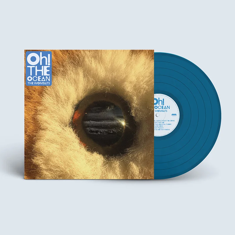 THE WOMBATS - Oh! The Ocean - LP - Transparent Blue Vinyl
