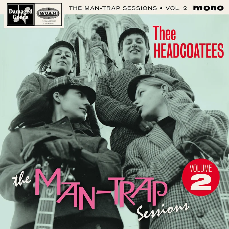 THEE HEADCOATEES - The Man-Trap Sessions EP Vol. Two - 7 - Black Vinyl
