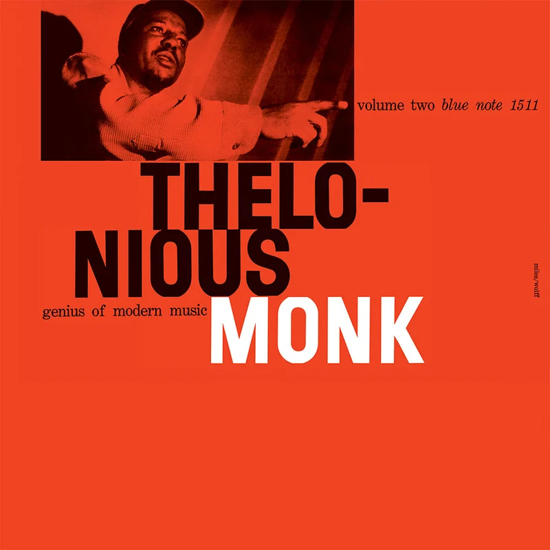 THELONIOUS MONK - Genius Of Modern Music, Vol. 2 (Blue Note Classic Vinyl Series) - LP - Deluxe 180g Vinyl [FEB 20]