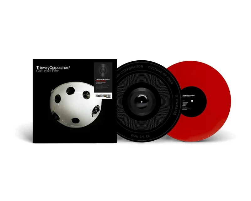 THIEVERY CORPORATION - Culture Of Fear - 2LP - Limited Edition Red & Black Vinyl [Record Store Day 2026]