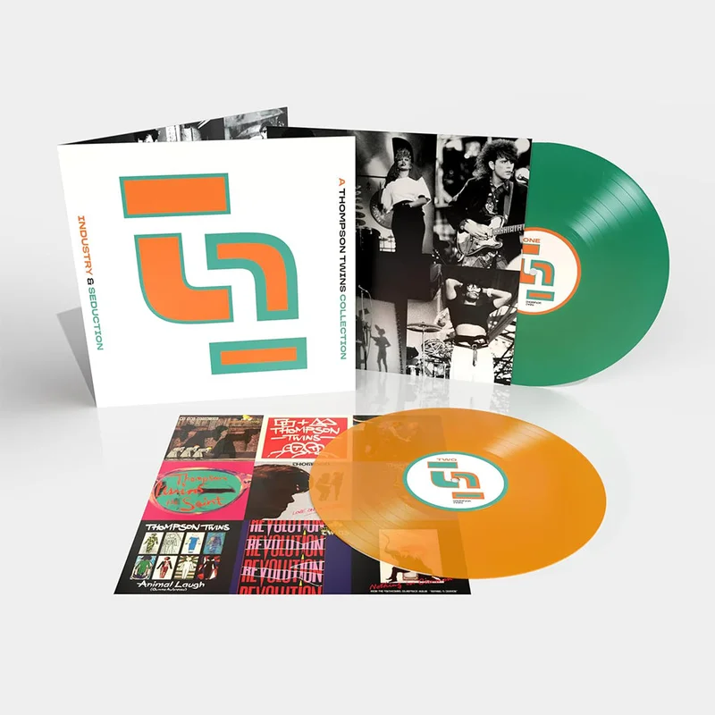 THOMPSON TWINS - Industry & Seduction: A Thompson Twins Collection - 2LP - Transparent Green / Orange Vinyl
