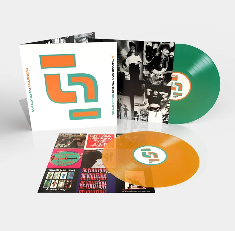 Thompson Twins Industry & Seduction: A Thompson Twins Collection [Transparent Green & Transparent Orange Colour Vinyl]
