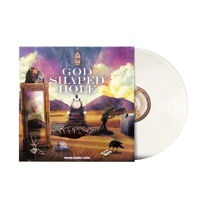 THOSE DAMN CROWS - God Shaped Hole - LP - Clear Vinyl