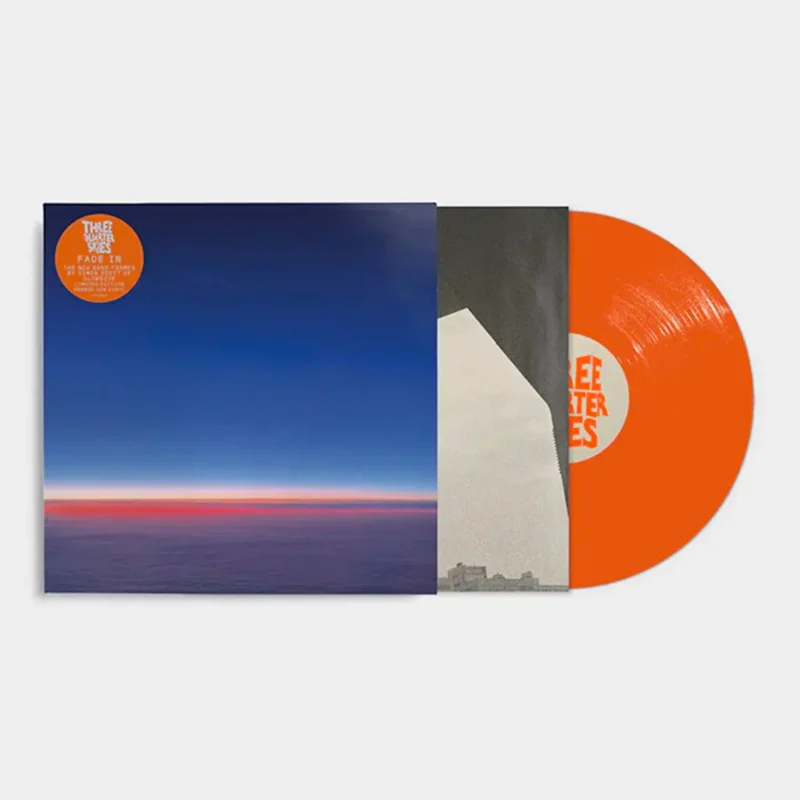 THREE QUARTER SKIES - Fade In - LP - Orange Sun Vinyl
