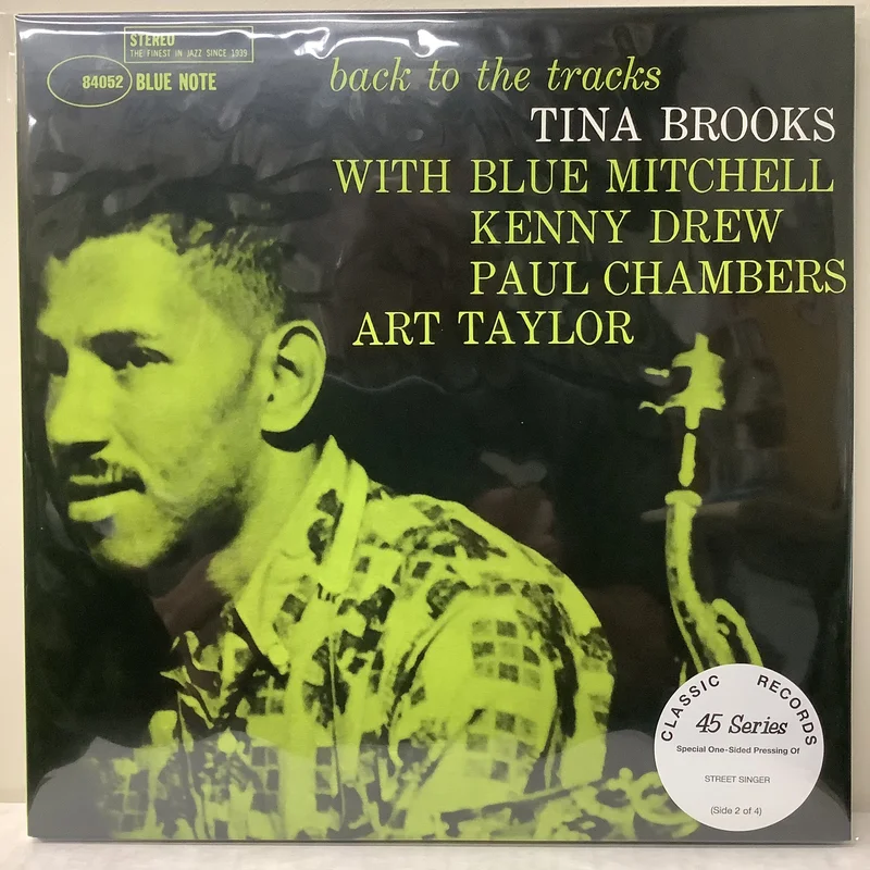 Tina Brooks - Back to the Tracks - Classic Records 1-Sided 45RPM 4x LP
