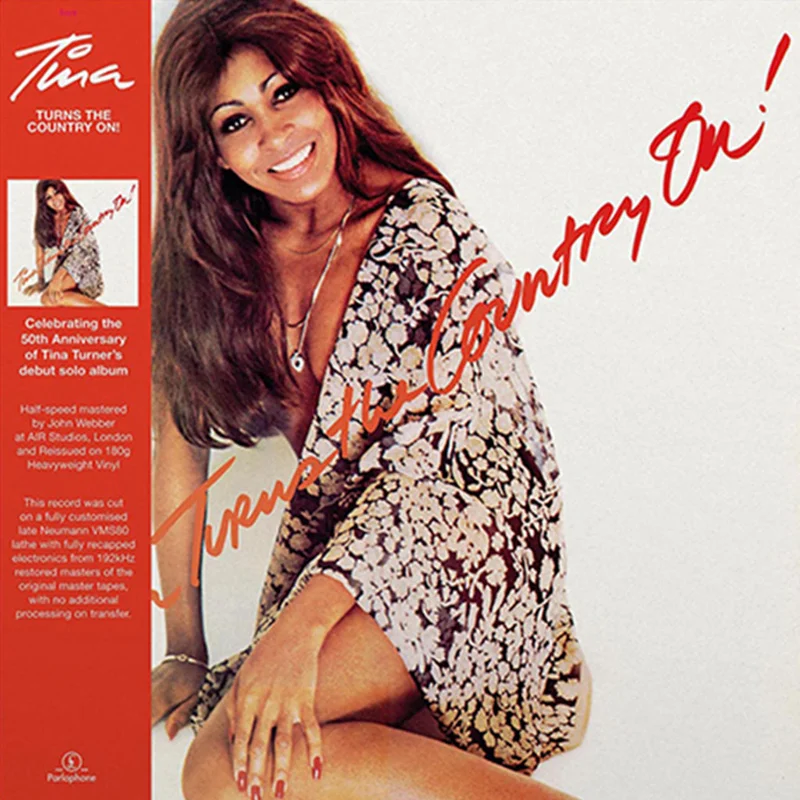 TINA TURNER - Tina Turns The Country On! (50th Anniversary Half-Speed Mastered Edition) - LP - 180g Black Vinyl