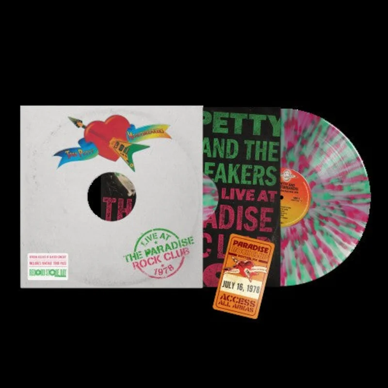 TOM PETTY & THE HEARTBREAKERS - July 16, 1978 - Paradise Theater, Boston, MA - 1LP - 180g Translucent Green with Pink Splatter Vinyl [Record Store Day 2026]