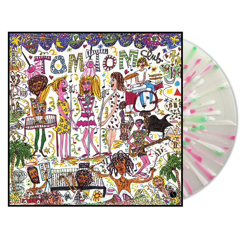 TOM TOM CLUB - Tom Tom Club (45th Anniversary) - LP - Clear w/ Pink, White & Green Splatter Vinyl [MAR 27]