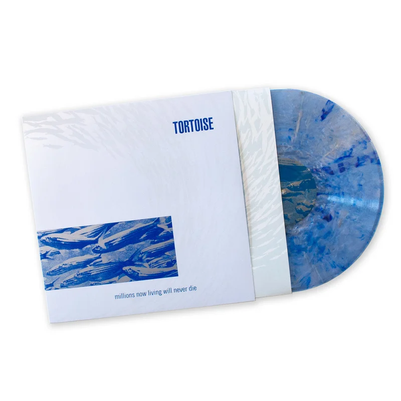 TORTOISE - Millions Now Living Will Never Die - LP - Silver & Blue Vinyl