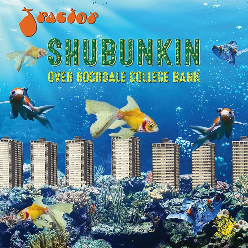 TRACTOR - Shubunkin Over Rochdale College Bank (Repress) - LP - 180g Sea Blue Vinyl