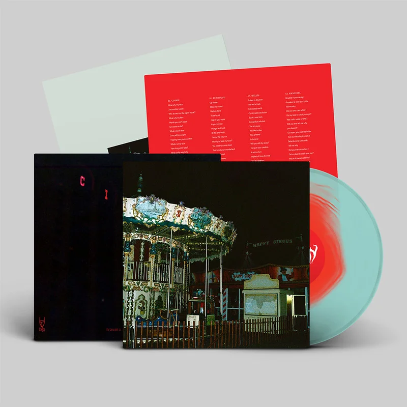 trauma ray - Carnival - 12'' EP - 'Red into Clear' Colour Vinyl [FEB 27]