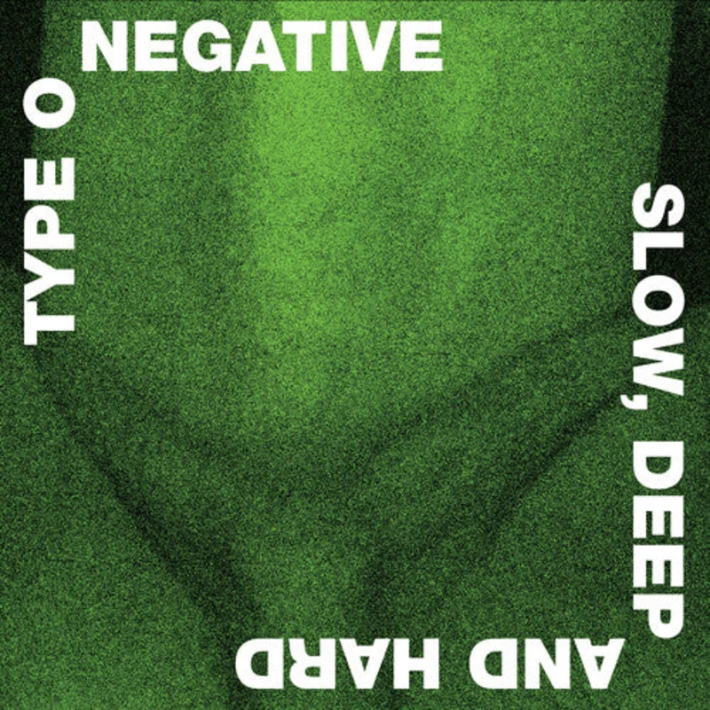 Type O Negative - Slow Deep And Hard (Green & Black Marble Vinyl)