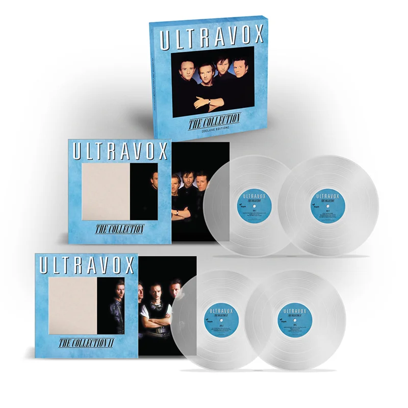 ULTRAVOX - The Collection (Deluxe Edition) - 4LP - Clear Vinyl Box Set