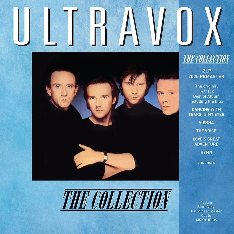 ULTRAVOX - The Collection (Half-Speed Mastered Edition in Die-cut Sleeve) - 2LP - Black Vinyl