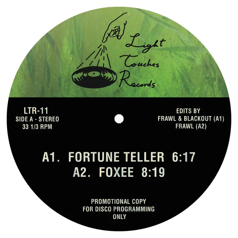 UNKNOWN ARTISTS - Light Touches 11 (Frawl & Blackout Edits) - 12" - Black Vinyl