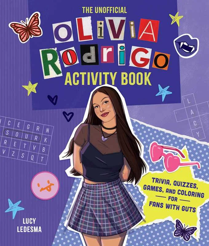 Unofficial Olivia Rodrigo Activity Book by Lucy Ledesma