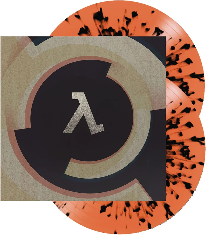 Valve - Half-Life: Alyx - O.S.T. [Indie Exclusive Orange with Black Splatter]
