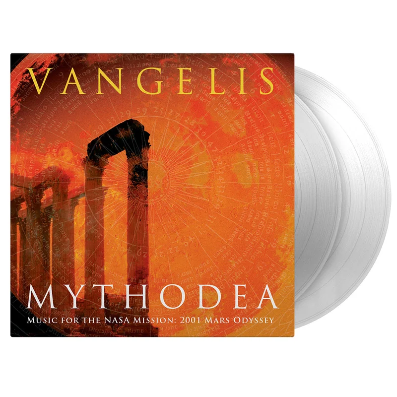 VANGELIS - Mythodea (Reissue) - 2LP - Deluxe 180g Crystal Clear Vinyl