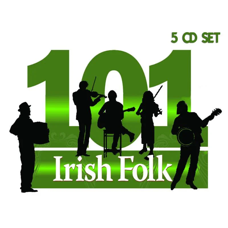 VARIOUS - 101 Irish Folk - 5CD