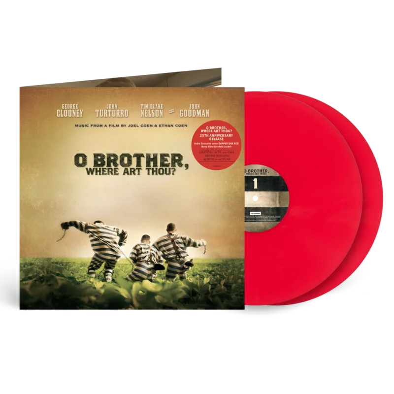 Various Artists - O Brother, Where Art Thou? (Original Motion Picture Soundtrack) - 25th Anniversary [Indie Exclusive Dapper Dan Red]